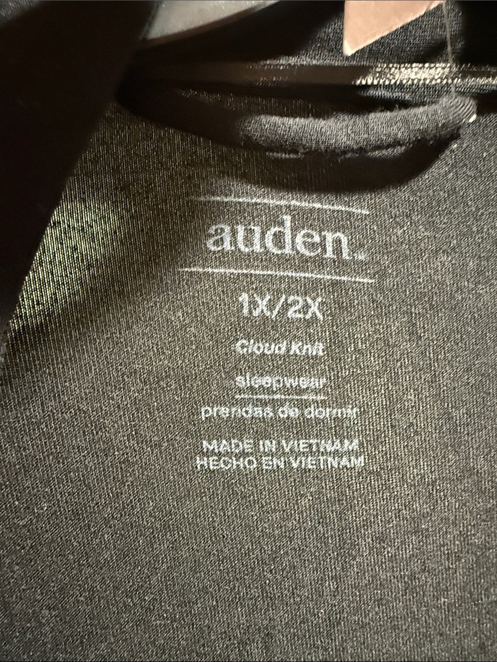 Model Black Auden Robe - Picture 3 of 7